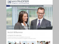 mayrhofer-personalberatung.de Webseite Vorschau
