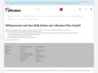 ultralen.net Webseite Vorschau