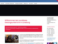vocalbase.de Webseite Vorschau
