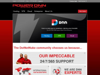 powerdnn.com Webseite Vorschau