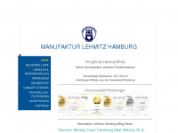 manufaktur-lehmitz.de Webseite Vorschau