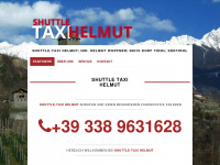 shuttle-taxi-helmut.com Webseite Vorschau