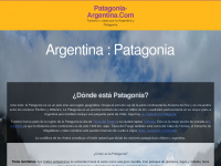 patagonia-argentina.com Webseite Vorschau