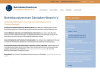 baz-dinslaken-wesel-ev.de Webseite Vorschau