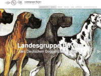 deutsche-doggen-bayern.de Webseite Vorschau