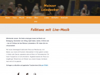 mainzer-leineweber.de Webseite Vorschau