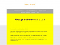 folkfestival.ch Webseite Vorschau