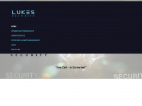 lukes-security.de Webseite Vorschau