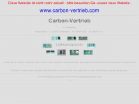 carbon-vertrieb.de Webseite Vorschau