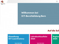 ict-berufsbildung-bern.ch Webseite Vorschau