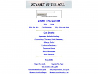 odysseyofthesoul.org Webseite Vorschau