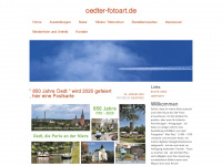 oedter-fotoart.de Webseite Vorschau