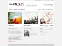 curators-choice.com Webseite Vorschau