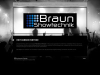 showtechnik-braun.de Webseite Vorschau