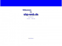 shp-web.de Webseite Vorschau