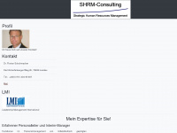 shrm-consulting.de Webseite Vorschau