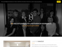 shs-hannover.de Webseite Vorschau