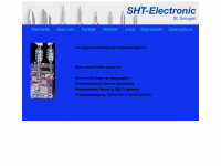 sht-electronic.de Webseite Vorschau