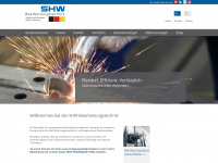 shw-bt.de Webseite Vorschau
