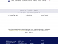 shwt-kanzlei.de Webseite Vorschau