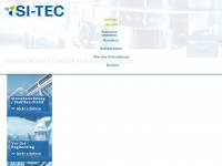 si-tec.ch Webseite Vorschau