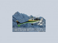 sibaair.ch Webseite Vorschau