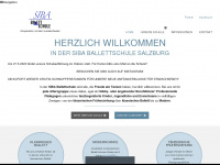 sibaballettschule.at Webseite Vorschau