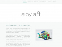siby-art.de Webseite Vorschau