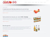 sicas.ch Webseite Vorschau