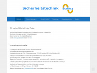 sicherheitstechnik-schuetz.de Webseite Vorschau