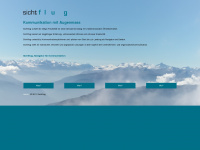 sicht-flug.ch Webseite Vorschau