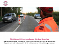 sidak.ch Webseite Vorschau