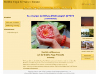 siddhayoga.ch Webseite Vorschau