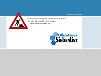 siebenlist-druck.de Webseite Vorschau