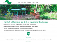 siebergarten.ch Webseite Vorschau