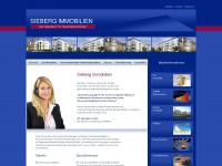 sieberg-immobilien.de Webseite Vorschau
