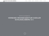 siedler-schlegelsberg.de Webseite Vorschau