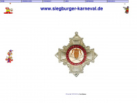 siegburger-karneval.de Webseite Vorschau