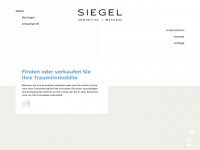 siegel-immo.de Webseite Vorschau