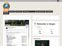 siegener-reitverein.de Webseite Vorschau