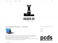 sieger.ch Webseite Vorschau