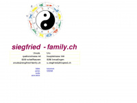 siegfried-family.ch Webseite Vorschau