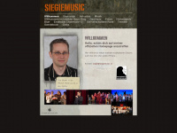 siegiemusic.at Webseite Vorschau