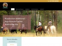 siegis-reiterhof.at Webseite Vorschau
