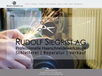 siegristag.ch Webseite Vorschau