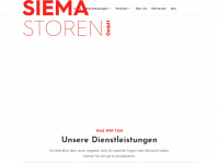siemastoren.ch Webseite Vorschau