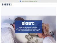 sigat.de Webseite Vorschau