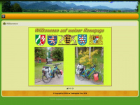 siggi-on-trekkingbike-tour.de Webseite Vorschau