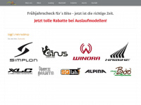 siggis-fahrradshop.de Webseite Vorschau