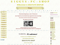 siggys-pc-shop.de Webseite Vorschau